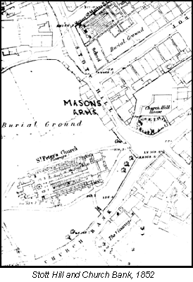 Map showing location of The Masons Arms, Stott Hill, Bradford