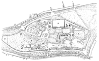 Plan of the exhibition grounds
